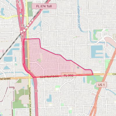 Map of Richmond Heights