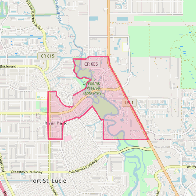 Map of River Park