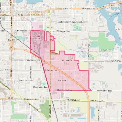 Map of Samoset