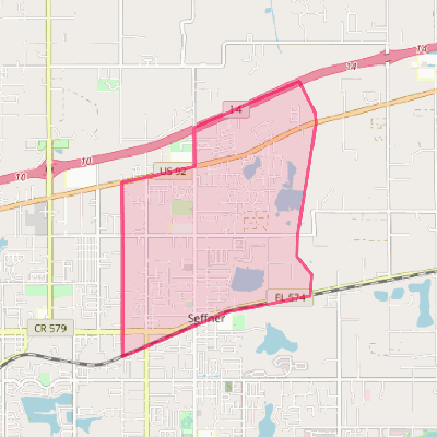 Map of Seffner