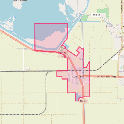 Map of South Bay