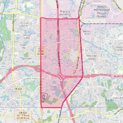 Map of Southchase