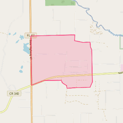 Map of Spring Ridge