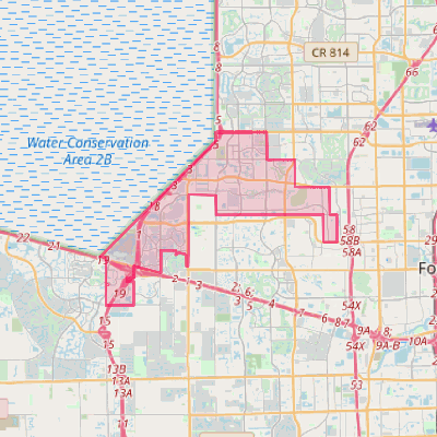 Map of Sunrise