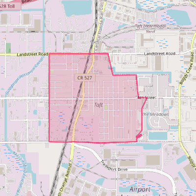 Map of Taft