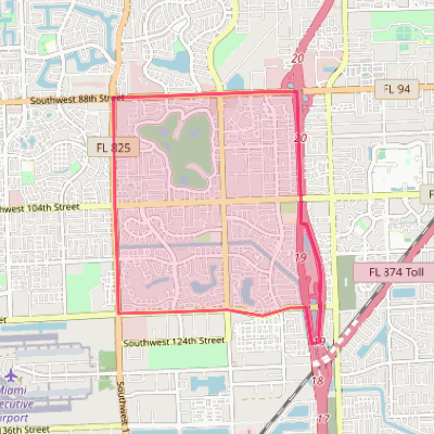 Map of The Crossings