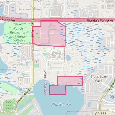 Map of Tildenville