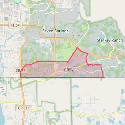 Map of Trinity