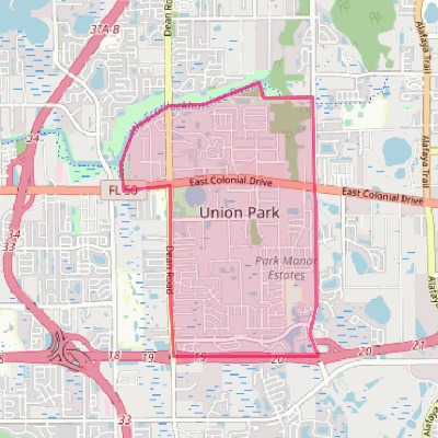 Map of Union Park