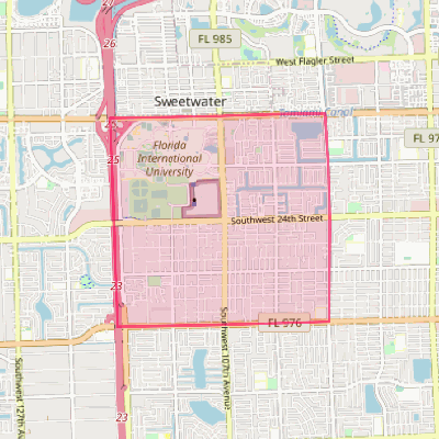 Map of University Park