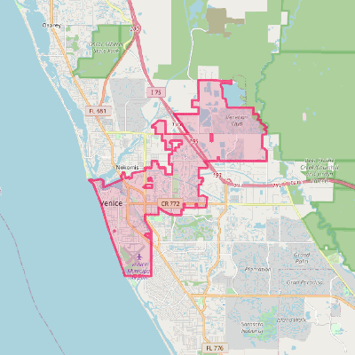 Map of Venice