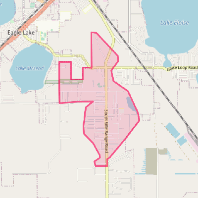 Map of Wahneta