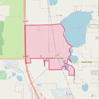 Map of Waverly