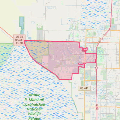 Map of Wellington