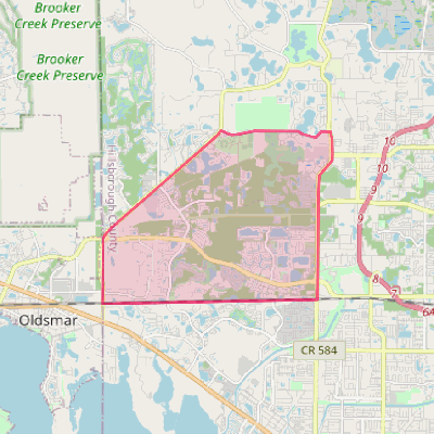 Map of Westchase