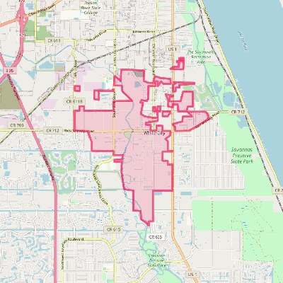 Map of White City