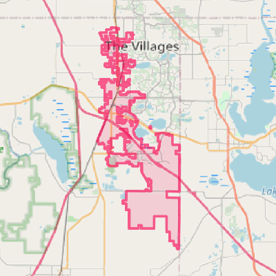 Map of Wildwood