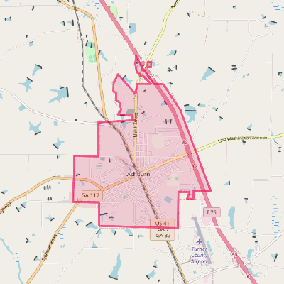 Map of Ashburn