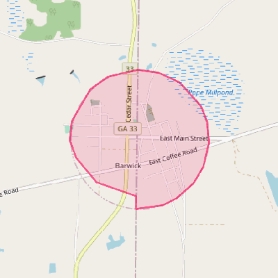 Map of Barwick