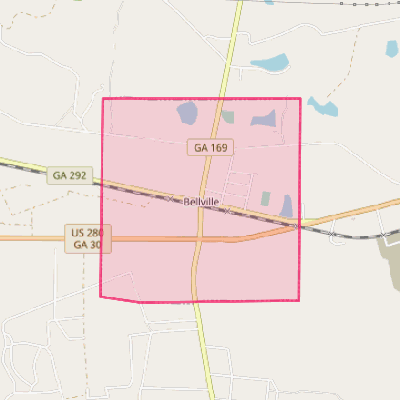 Map of Bellville