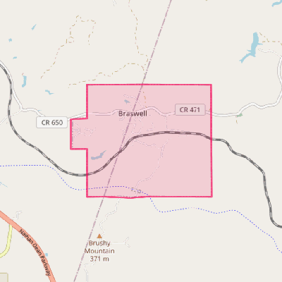 Map of Braswell