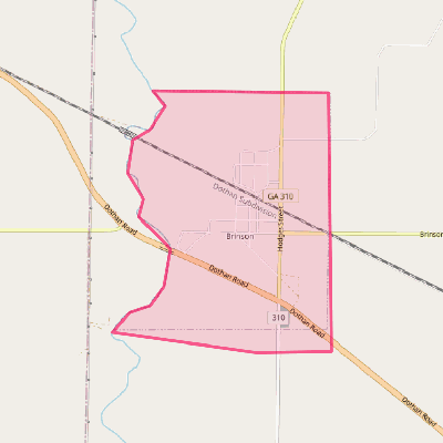 Map of Brinson