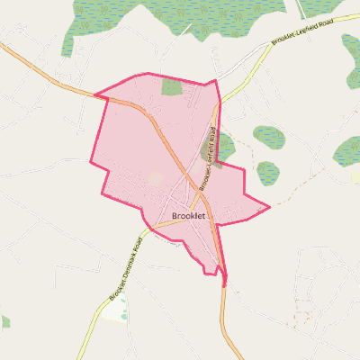 Map of Brooklet