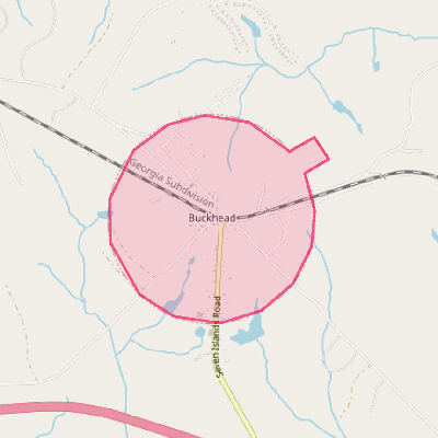 Map of Buckhead