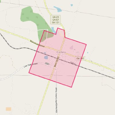 Map of Collins