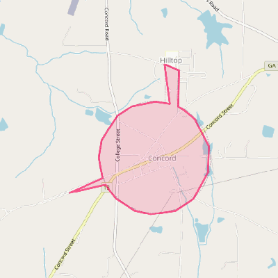 Map of Concord