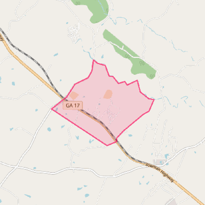 Map of Dewy Rose