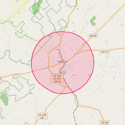 Map of Eatonton