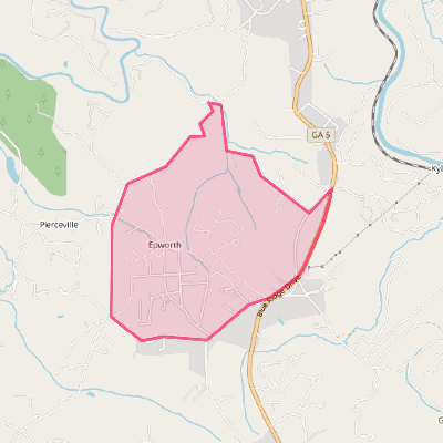 Map of Epworth