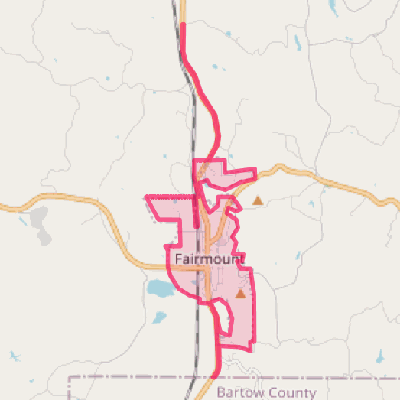 Map of Fairmount