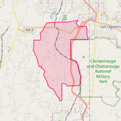 Map of Fairview