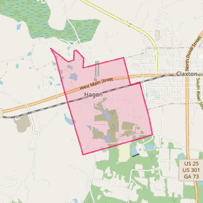 Map of Hagan