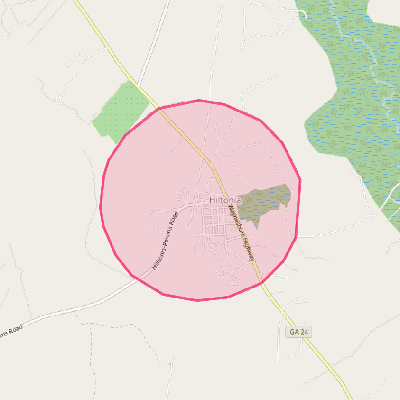 Map of Hiltonia