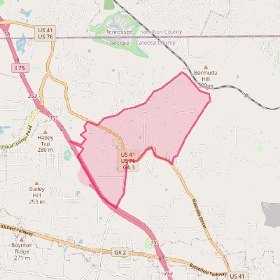 Map of Indian Springs