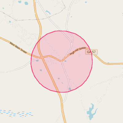 Map of Irwinton