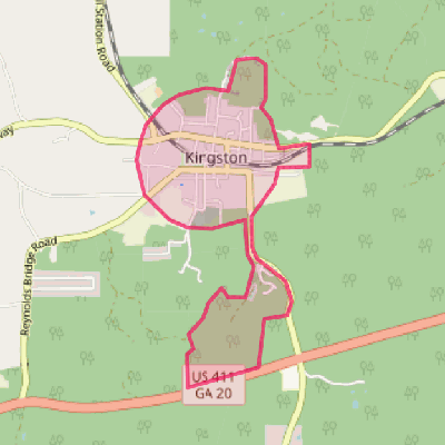 Map of Kingston