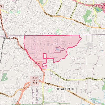 Map of Lakeview