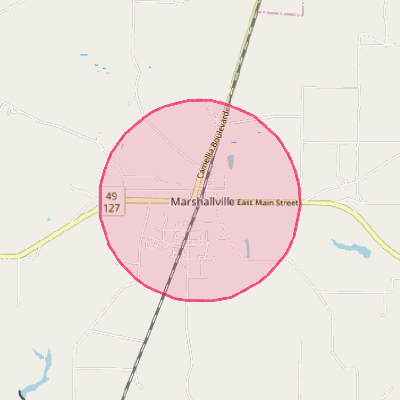 Map of Marshallville