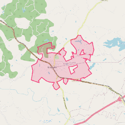 Map of Maysville