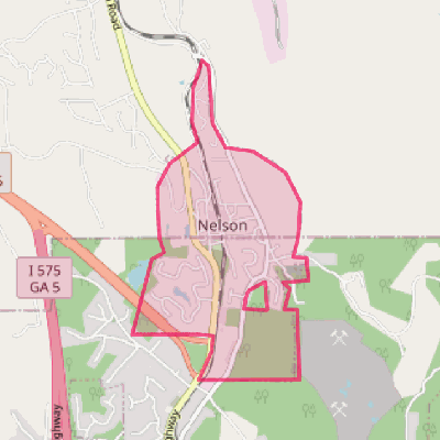 Map of Nelson