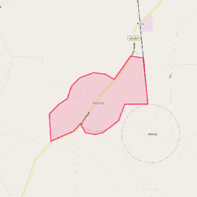 Map of Nunez