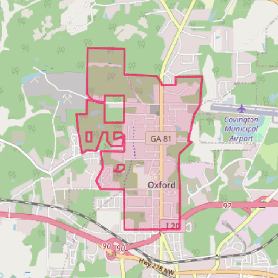 Map of Oxford