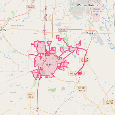 Map of Perry