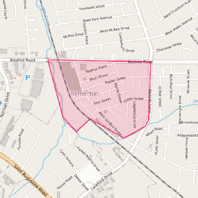 Map of Remerton