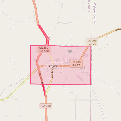 Map of Richland