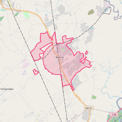 Map of Rincon